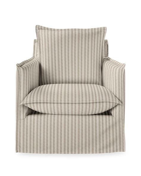 Hayden Swivel Chair Slipcovered Slipcovers For Chairs Slipcovers