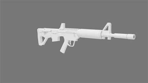 M4 Bullpup By Electronicle On Deviantart