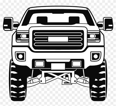 How To Draw A Lifted Truck