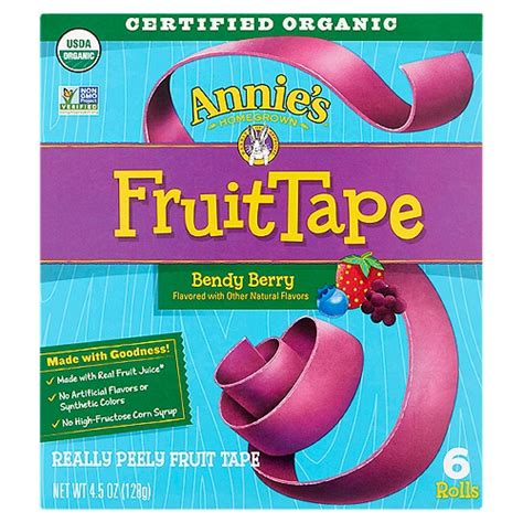Annies Homegrown Bendy Berry Fruit Tape