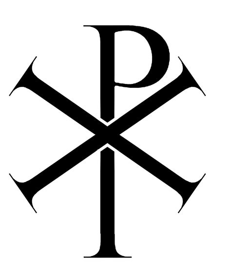 Perhaps he was the first alphabet of this type. Greek symbols "chi" (P) and " | Clipart Panda - Free ...