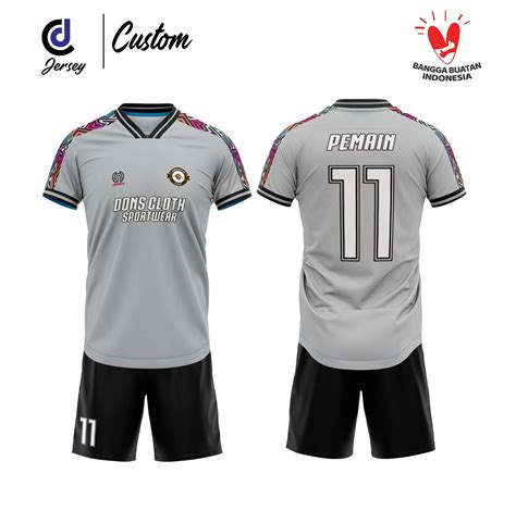 Jersey Futsal/Bola Custom Keren Free Design Nama | Lazada Indonesia