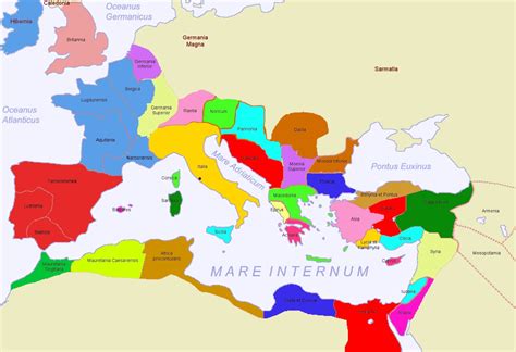 Los Mapas De La Antigua Roma Y La Actualidad Brainlylat