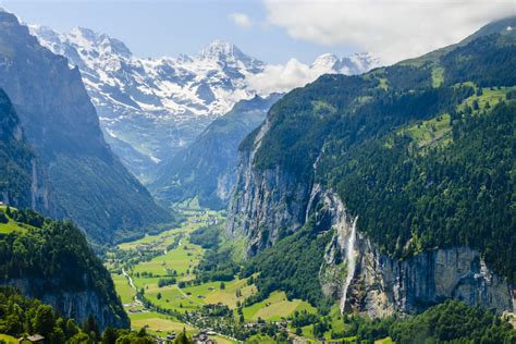 Visit Lauterbrunnen And The Valley Of 72 Thundering Waterfalls