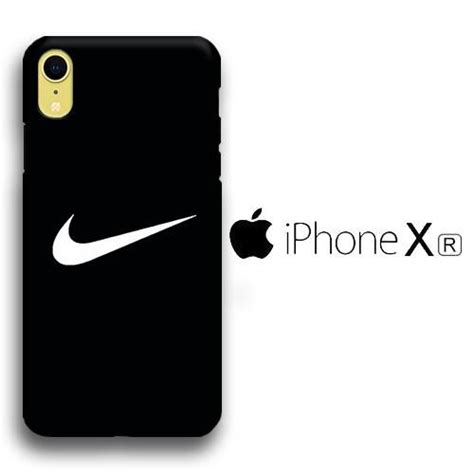 Beige signature graphic and white logo printed at face. Nike White Logo iPhone XR 3D Case in 2020 | Case, Iphone ...