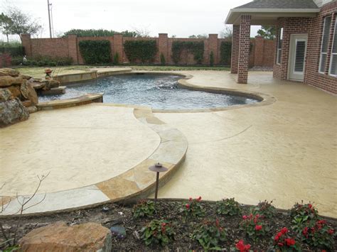 Decorative concrete creates an upscale look for residential, commercial and industrial customers with decorative concrete flooring and polished concrete flooring. Stamped Concrete Products - Houston's Decorative Concrete ...