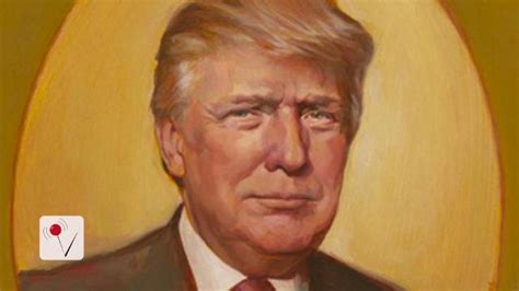 C Span Unveils First Presidential Portrait Of Donald Trump