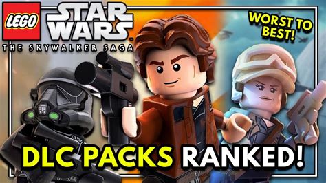 All Lego Star Wars The Skywalker Saga Dlc Packs Ranked Worst To Best