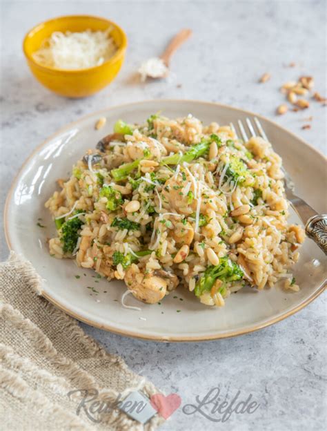 Italiaanse Risotto Met Kip En Broccoli Keukenliefde