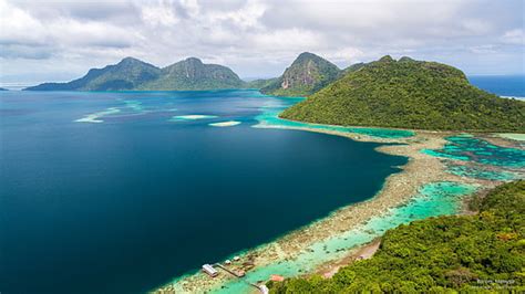 Hd Wallpaper Malaysia Coast Tropics Scenery Borneo Island Water