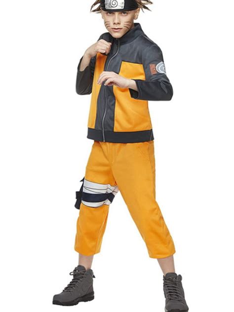 Child Uzumaki Naruto Cosplay Costume Childrens Anime Costume For Child