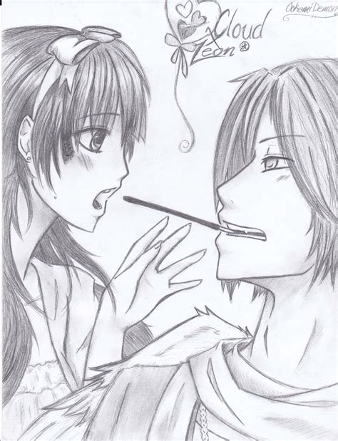 Anime Couple Cute Easy Drawings Pencil Drawings Of Couples In Love Easy Girls Dp Anime