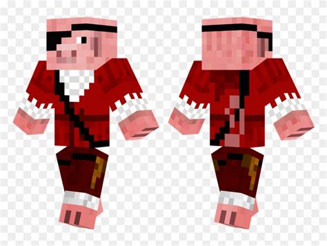 Pirate Pig Cool Minecraft Skins Hd Png Download 804x5766548927