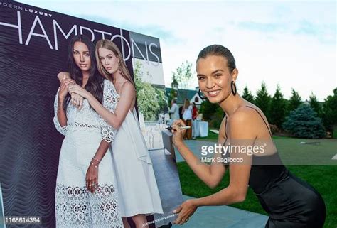 Model Josephine Skriver Attends The Hamptons Magazine Celebration Of