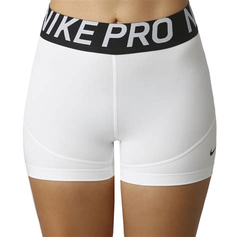 Nike Pro 3in Tight Damen Weiß Schwarz Online Kaufen Tennis Point De