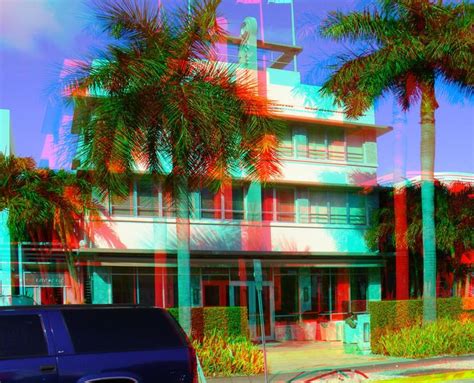 South Miami Beach In 3d The Crest Hotel 1941 Crest Hotel South