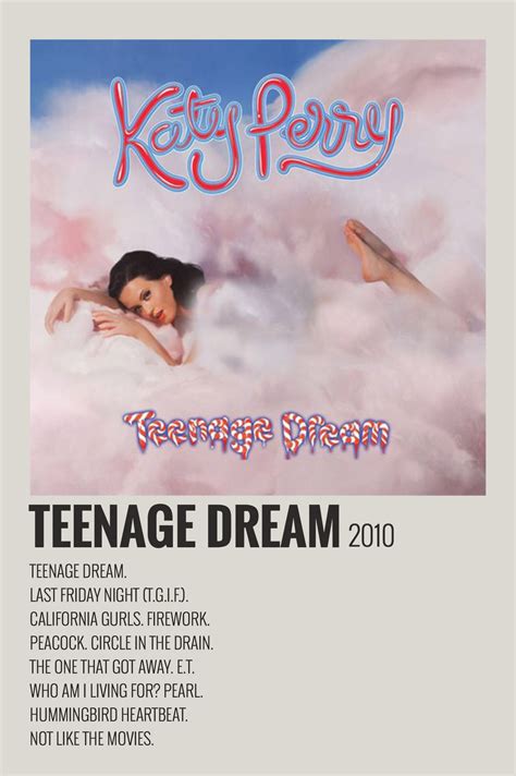 Teenage Dream By Maja Music Poster Ideas Music Album Cover Film