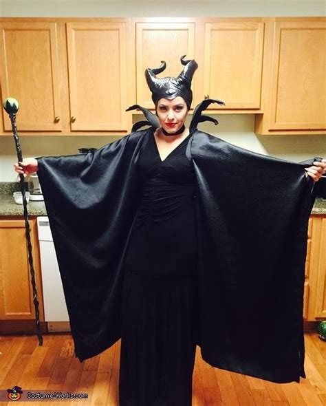 Maleficent Homemade Adult Costume Maleficent Costume Maleficent