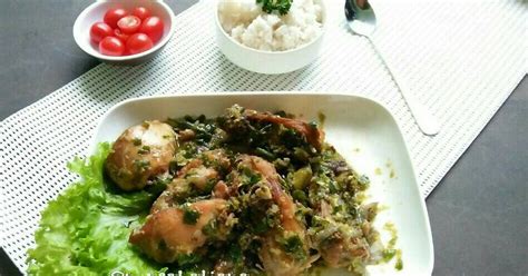 Ayam goreng roker ayam goreng kremes, ayam goreng kecap, lalapan. Inspirasi Resep Ayam Geprek Sambal Ijo Padang