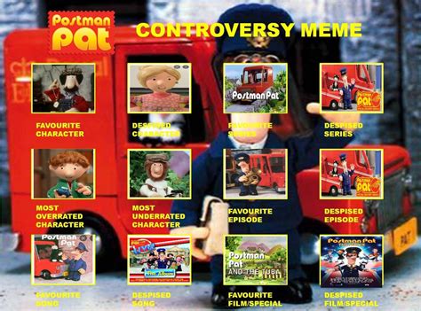 My Take On The Postman Pat Controversy Meme By Councillormoron On