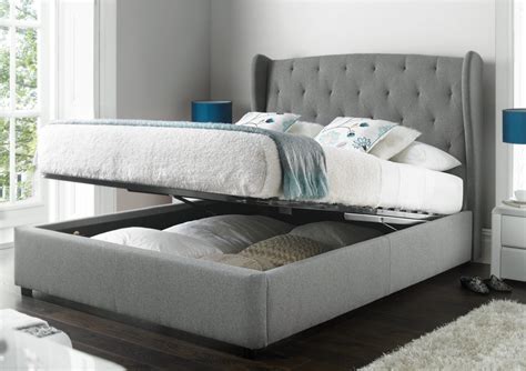 Upholstered Wing Backed Beds Are One Of The Latest Trends To Hit The