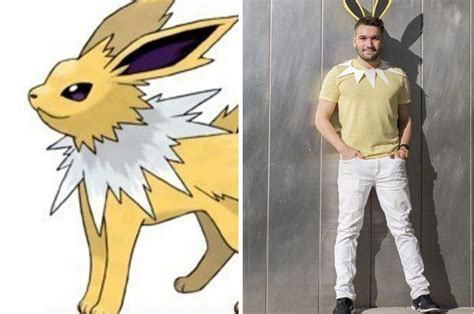 Here S An Easy Jolteon Costume Anyone Can Make Pokemon Costumes Book Week Costume Costumes