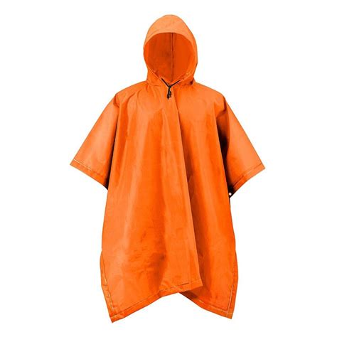 Mossi Xt Series One Size Blaze Orange Adult Rain Poncho 51 114bo The