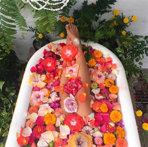 Hibiscus Bath 🌺 Flower Bath Floral Bath Bath Photography