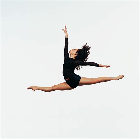 Ballet Dancer Doing The Splits In Mid Photograph By Chris Nash Fine