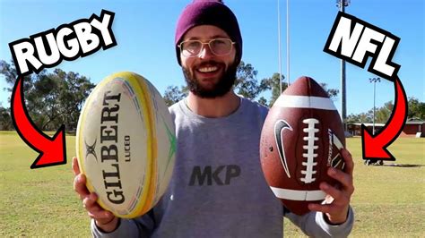 Attempting To Throw An American Football For The First Time Youtube
