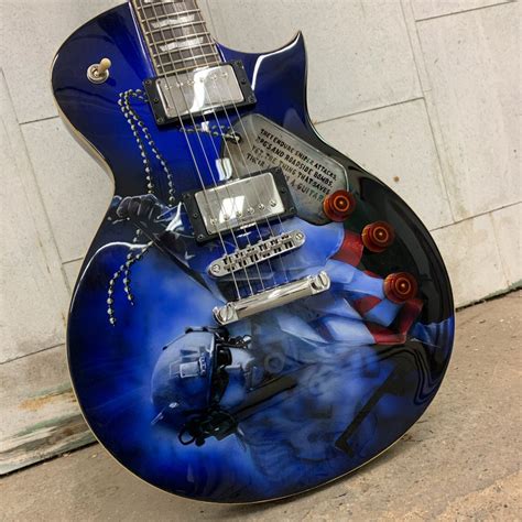 Custom Painted Guitars Axe Heaven Miniature Guitars