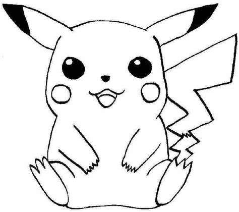 81 Dessins De Coloriage Pikachu à Imprimer Sur Page 6