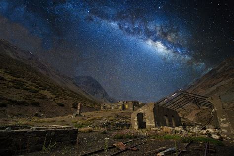 1600x1005 Landscape Nature Mountain Starry Night Milky Way Galaxy