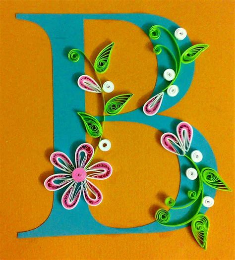 All we need to do is simply follow the quilling instructions and. Kalalayaa's Art Stuido: QUILLED ALPHABETS