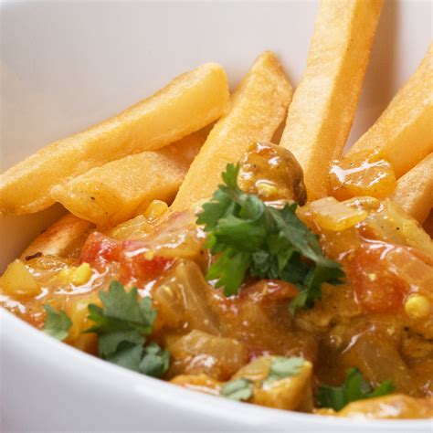 Chicken Curry Fries Recipe By Maklano