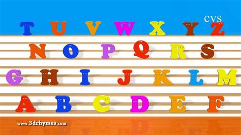 Abc Song Alphabet Songs Phonics Song For Children In 3d Animation