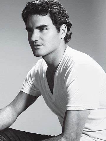 Roger federer men's singles overview. Poésie Perlée: Roger Federer as Mannequin