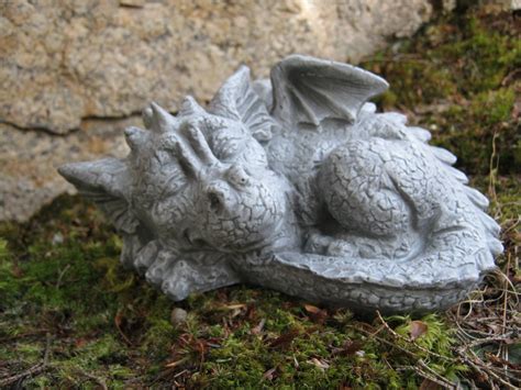 Dragon Statue Concrete Dragon Cement Dragons Garden