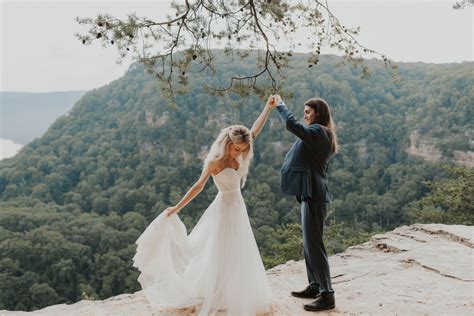 Mountainside Elopement In Tennessee Joanna Cody
