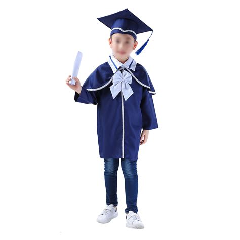 Buy Childrens Graduation Gown And Cap Doctoral Cap And Gown For Kids