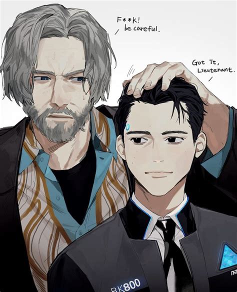 Detroit Become Human Connor And Hank Detroit Become Human Connor Detroit Become Human Detroit