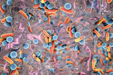 Biofilm Of Antibiotic Resistant Bacteria — Stock Photo © Katerynakon