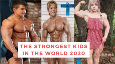 Worlds Strongest Kids 2020 The Young Bodybuilders Youtube