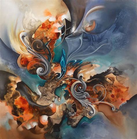 Cuiracao Abstract Painting By Amytea On Deviantart