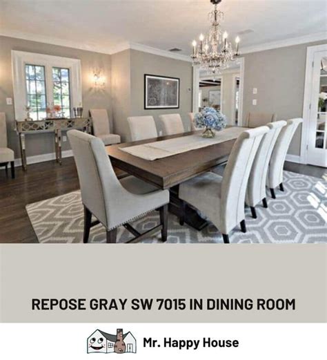 Repose Gray From Sherwin Williams Sw 7015 Mr Happy House