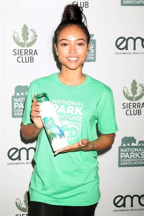 LOS ANGELES JUN Karrueche Tran At The Give Back Day To Celebrate National Park Service