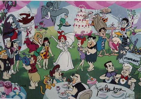 Hanna Barberas Pebbles And Bamm Bamm Wedding Favorite Cartoon