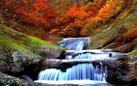 Fall Waterfall Wallpapers Top Free Fall Waterfall Backgrounds