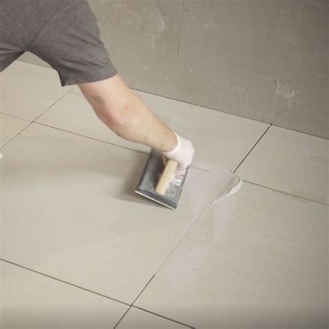 How To Tile A Bathroom Floor Tiling Grouting And Sealing For A