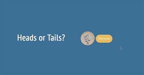 Heads Or Tails Toss A Coin Lena Design